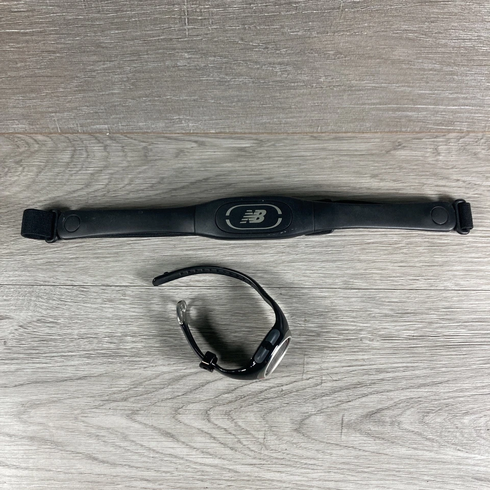 New Balance N4 monitor de frequência cardíaca cronógrafo contador de calorias relógio precisa de bateria - Imagem 1 de 4