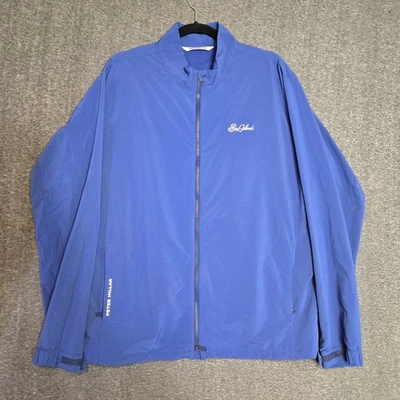 Chaqueta de golf Peter Millar Dunes elástica resistente al agua para hombre talla grande Sea Island Foto 1 de 4