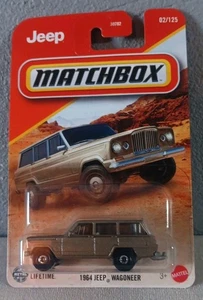 Matchbox 1964 Jeep Wagoneer Gold #02 Mainline 2025 Neu - Bild 1 von 3