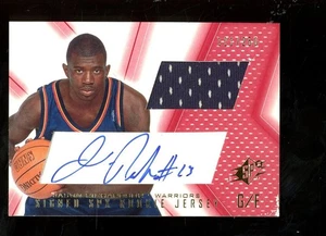 2000 UD SPx Jason Richardson RPA RC Rookie Game-Worn Patch AUTO - Picture 1 of 2