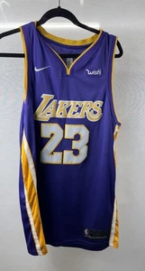 Maglia Lakers LeBron #23 Nike Wish NBA Swingman taglia 52 viola *comprata in Cina - Foto 1 di 3