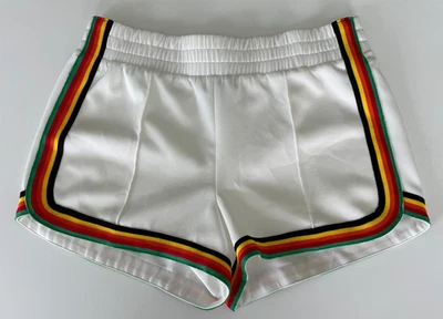 Shorts golfinho listra arco-íris Pam & Gela tamanho M - Imagem 1 de 4