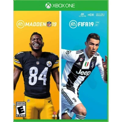 Madden NFL 19 - FIFA 19 Bundle (Xbox One, 2018) NEW - Image 1 of 3