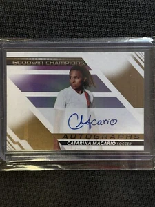 2022 Upper Deck Goodwin Champions Horizontal Catarina Macario Rookie Auto RC - Picture 1 of 2