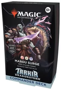 MTG MAGIC THE GATHERING TARKIR DRAGONSTORM MARDU SURGE COMMANDER DECK - Picture 1 of 1