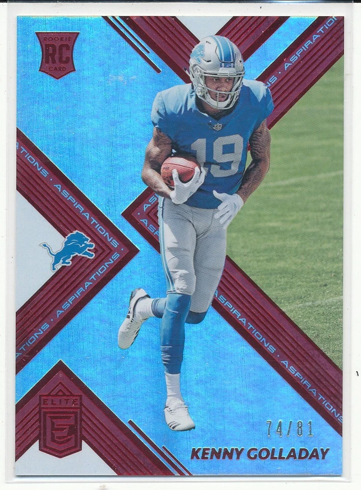 2017 Elite Kenny Golladay RC Aspirations 74/81 - Image 1 of 1