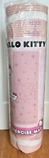 Hello Kitty Sanrio Exercise Yoga Mat 24"W×68"L With Strap in Pink New In Package