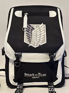 Kinouchi Attack on Titan Black & White Rucksack Limited Edition Neu mit Etikett - Bild 1 von 7