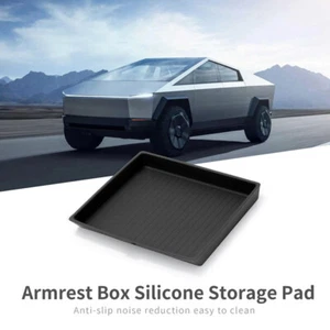 Armrest Box Storage Center Console Organizer Tray For Tesla Cybertruck 2024 2025 - Picture 1 of 7