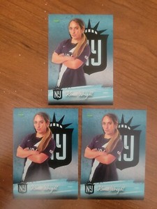 3  2021 PARKSIDE NWSL PREMIER BASE KENIE WRIGHT #36 NY GOTHAM FC