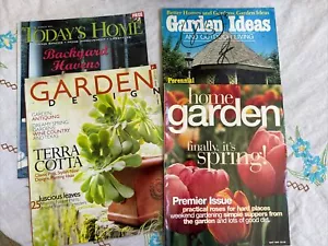 Lot of 4 Garden Design Magazines- 1979, 1995, 2003 & 2006 - Outdoor Living - Picture 1 of 5