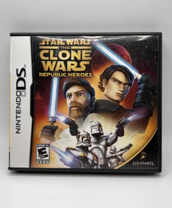 Star Wars: The Clone Wars Republic Heroes (Nintendo DS) Tested, Complete - Picture 1 of 5