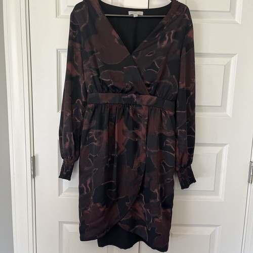 VETEMENTS Evereve ALLISON JOY Sasha Surplice Mini Abito Festa Taglia L E29