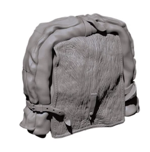 SOL Model 1/16 WWII German M39 Ponyfur Backpack - Picture 1 of 1