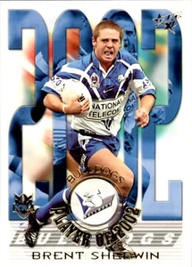 2003 Select XL BRENT SHERWIN (Bulldogs) CLUB PLAYER 2002 NRL Card # CP2 - Picture 1 of 2