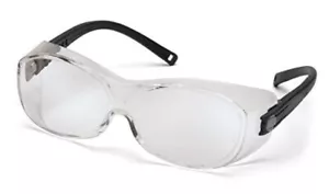 Pyramex OTS Over The Spectacle Safety Glasses Indoor Outdoor One Size Black - Picture 1 of 6
