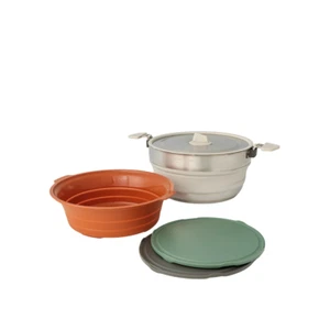 Sea to Summit Detour Essentials 4 Piece Camp Kitchen Kit - 5L Pot Set w/ Colande - Picture 1 of 6