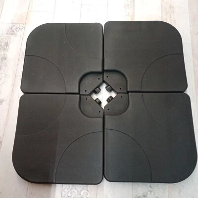 Best Choice Products 4 Piezas Voladizo Desplazado Patio Paraguas Soporte Base Cuadrada Foto 1 de 3