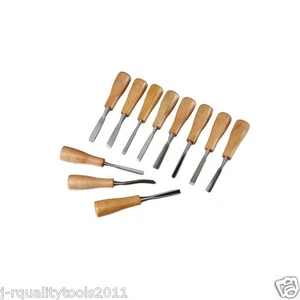 11PC HOBBY CARVING TOOL FOR WOOD WOODWORKING CARVER SET KIT - Picture 1 of 1