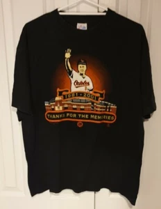 RARE VINTAGE Baltimore Orioles Cal Ripken Jr. Majestic Baseball T-shirt. Size XL - Picture 1 of 6