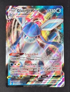 Glaceon VMAX 041/203 Swsh07: Evolving Skies Holo - Picture 1 of 10