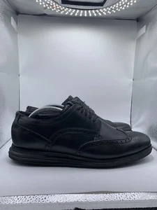 Scarpe Oxford nere Cole Haan OriginalGrand da uomo taglia 11 M a coda di rondine C27984 - Foto 1 di 9