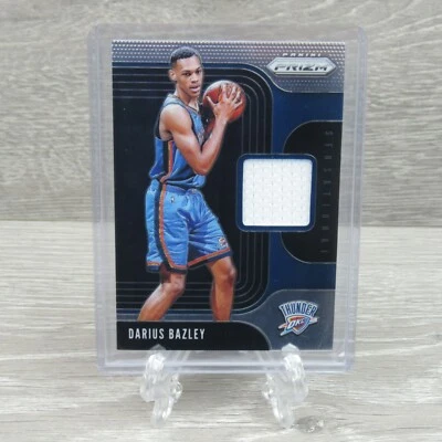 Darius Bazley 2019-20 Panini Prizm Sensational RC Rookie Jersey Thunder SS-DBZ - Image 1 of 4