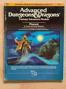Advanced D&D Adventure - I3 - Pharaoh - TSR9052 - Imagen 1 de 8