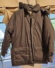 Wearguard Mens Hooded Xl Jacket Full Zip Long Sleeves Size Gray Style 405 Parka