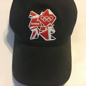 Gorra ajustable oficial de los Juegos Olímpicos de Londres 2012 con correa negra OSFA  - Imagen 1 de 6
