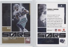 2009 Donruss Elite Stars Gold /899 Terrell Owens #7 HOF