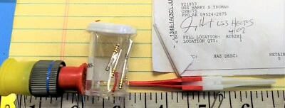 Amphenol Circular Connector 3P Size 8 Straight Plug Skt Self-Lock [OF15] - Image 1 of 4