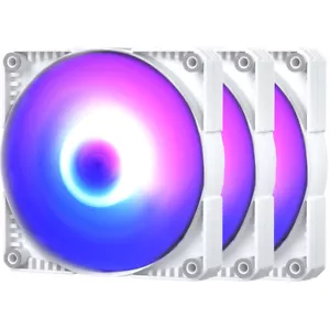 Phanteks SK 120mm PWM Fan Digital RGB White 3 Pack - Picture 1 of 6