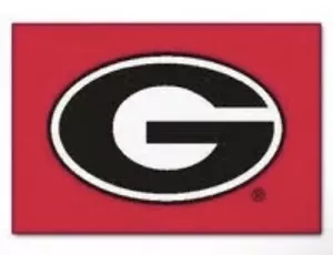 Tappetini per ventole NCAA GEORGIA BULLDOGS - Tappeto di avviamento - 19” x 30” - Foto 1 di 1