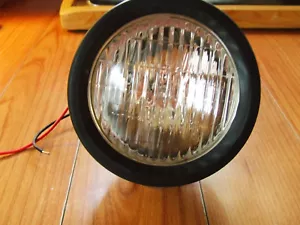VINTAGE MINIBIKE Headlight 5" OD. THE LENS IS 4'' 12V. - Foto 1 di 5