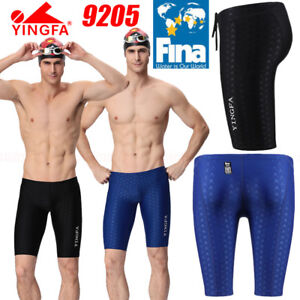 YINGFA MEN'S 9205 COMPETITION RACING JAMMER SWIMMING TRUNKS ALL Sz FINA APPROVED