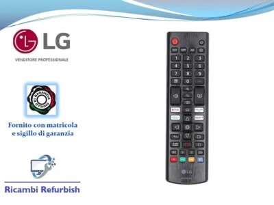TELECOMANDO LG AKB76037605 NUOVO ED ORIGINALE CON LOGO LG SMART TV U C