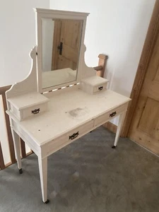 Antique Vintage Mahogany Dressing Table - Picture 1 of 13