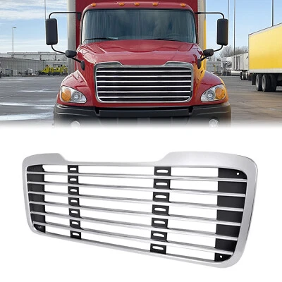 Хромированная решетка переднего бампера без экрана от жуков подходит для 03 02–22 Freightliner M2 100 - Изображение 1 из 4
