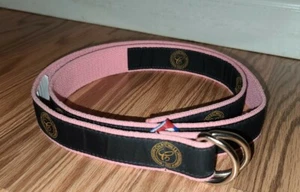 Cinturón reversible rosa YRI Chartwell para mujer talla XL 1,25"" de ancho 49"" de largo - Imagen 1 de 5