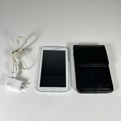 Used Samsung Galaxy Tab 3 SM-T217S 16GB Sprint Android Tablet, Reset, Unlocked W - Image 1 of 4
