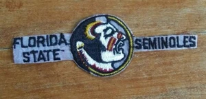 FLORIDA STATE SEMINOLES FSU Embroidered VINTAGE Patch - Picture 1 of 7