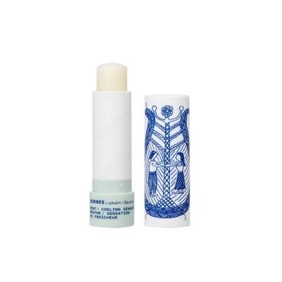 Korres Mint Cooling Sensation Lip Balm 4.5gr,Shea+Cocoa Butter,Vit E,97% Natural - Image 1 of 2