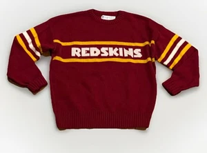 Vintage 80s Washington Redskins Cliff Engle Sweater Wool Jersey Mens M NFL Rare - Picture 1 of 4
