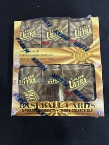 1994 Fleer Ultra Series 1 Baseball Jumbo Box Factory Sealed 36 Packs - Picture 1 of 7