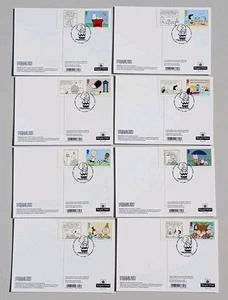 2025 Peanuts PHQ Postcard Smilers First Day Charlie Brown Tallents House Pmk - Picture 1 of 6
