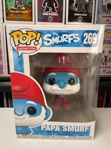 Funko Pop! Papa Smurf #269 The Smurfs Animation 2017 Vaulted Collectible Figure - Picture 1 of 6