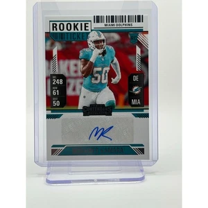 2024 Panini Contenders Mohamed Kamara Rookie Ticket Auto Miami Dolphins - Picture 1 of 2