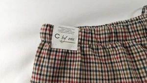 C By One Plaid Jogger Straight Leg NWT Size XL - Picture 1 of 6