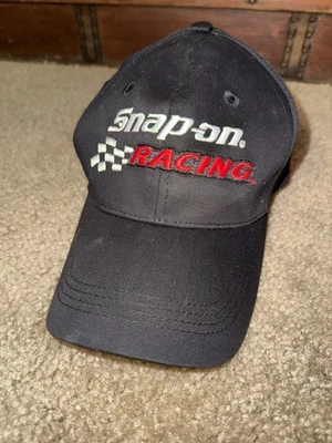 Gorra a Presión Correa Trasera Negra Carreras Bordado Logo Mecánico Garaje Para Hombres Foto 1 de 4